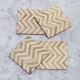 Square Shaped Wooden Coasters - Pack of 4